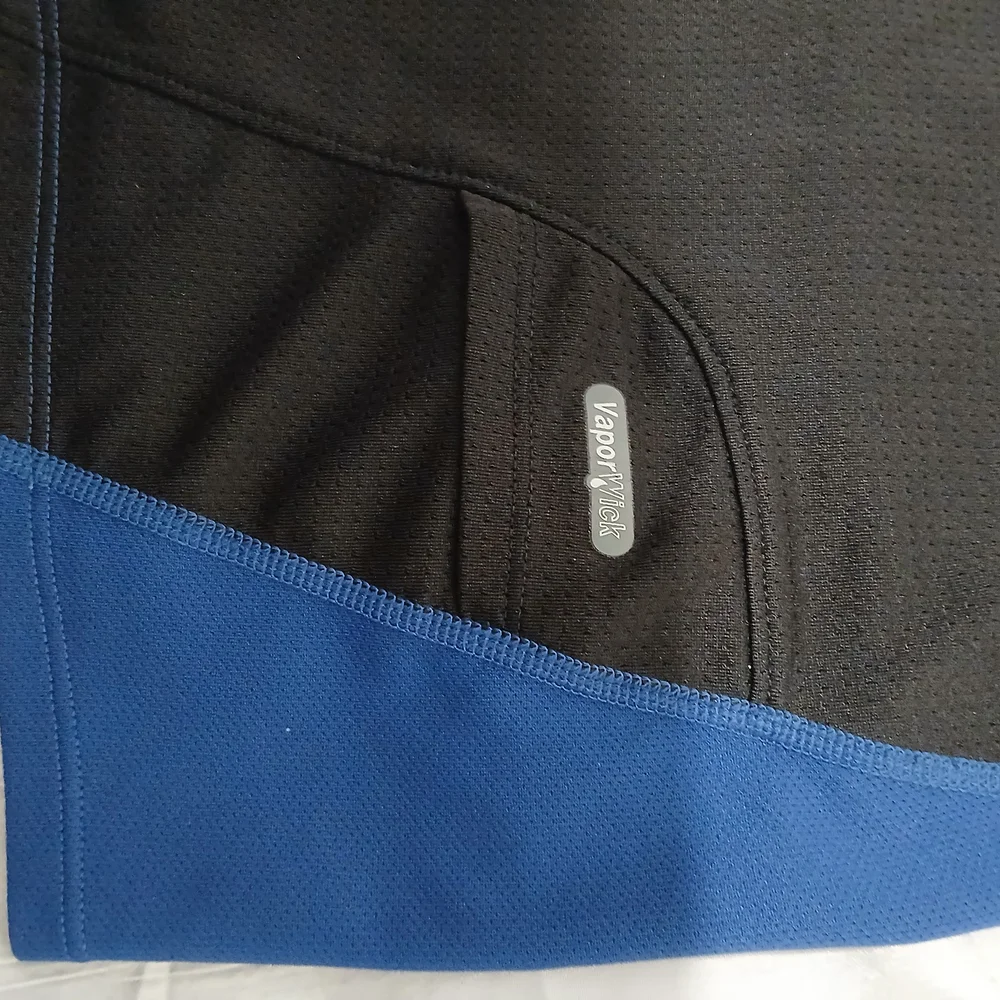 The North Face Blue and Black Athletic Shirt